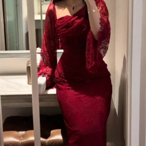 فستان دانتيل _فصوص